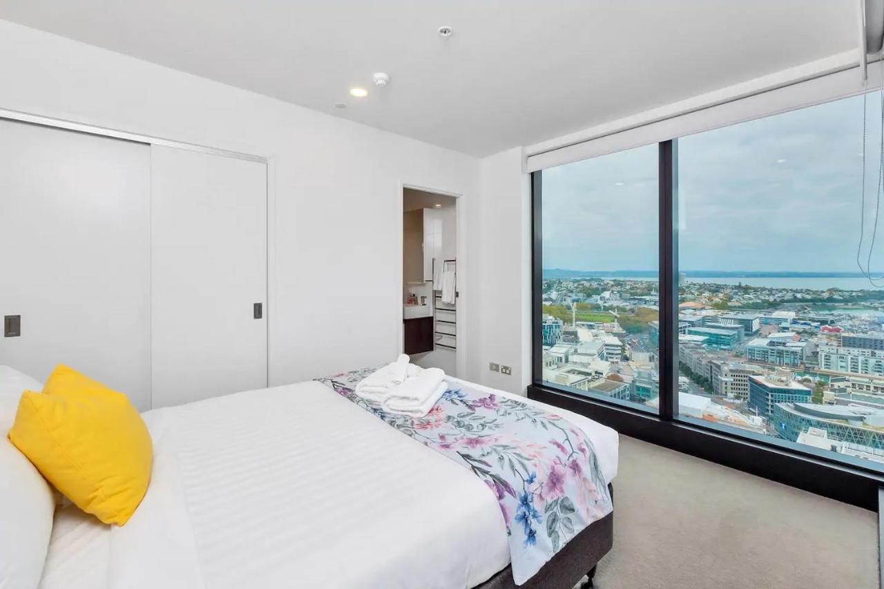 Apartamento Amazing Harbour, Skytower And Rangitoto Views Auckland Exterior foto