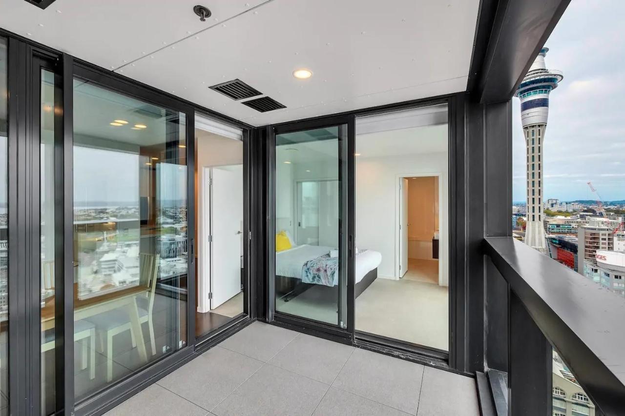 Apartamento Amazing Harbour, Skytower And Rangitoto Views Auckland Exterior foto