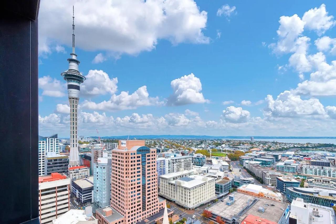 Apartamento Amazing Harbour, Skytower And Rangitoto Views Auckland Exterior foto