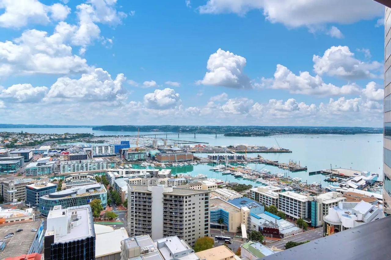 Apartamento Amazing Harbour, Skytower And Rangitoto Views Auckland Exterior foto