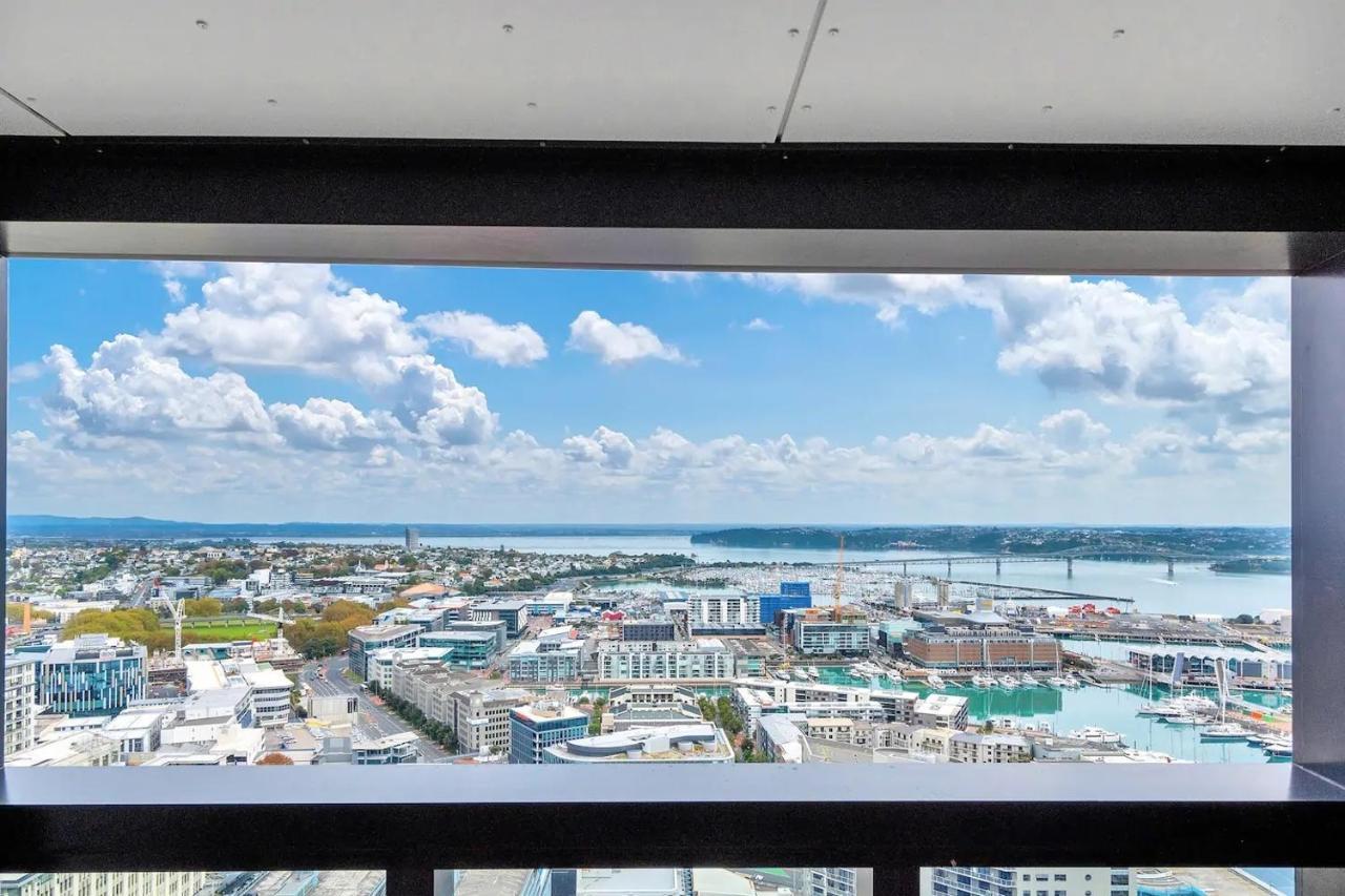 Apartamento Amazing Harbour, Skytower And Rangitoto Views Auckland Exterior foto